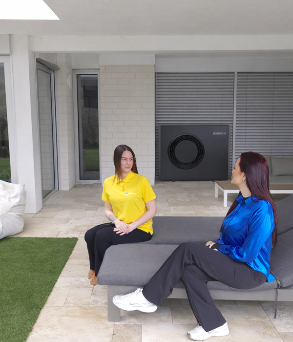 Wärmepumpe und Fußbodenheizung